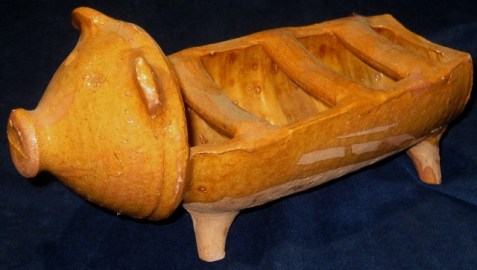 CERDO ASADOR CHORIZOS BARRO 003